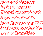 John and Rebecca Jackson discuss